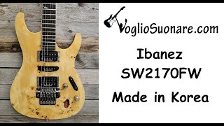 Video thumbnail for 2006 IBANEZ S2170FW-NTF Prestige With Ibanez Hard Case by WelcomeGuitars