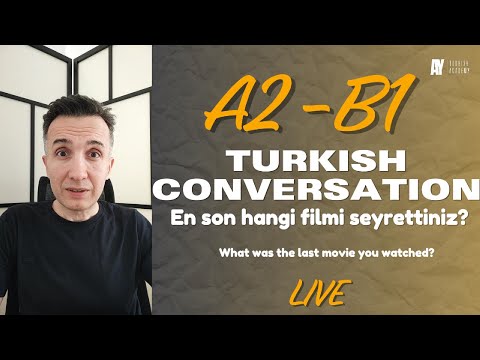 A2 - B1 Turkish | What was the last movie you watched?
