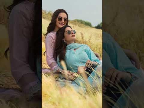 Aiman Khan and Minal Khan gorgeous beautiful pictures #aimanminal #shortvedio