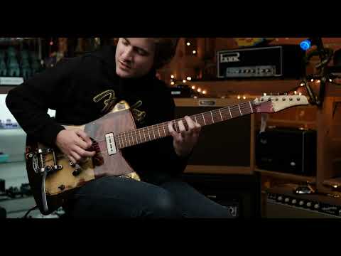 Michael Spalt Resin Top Electric Guitars & P2P Amplifiers Uncle Larry Tweed Deluxe Amp