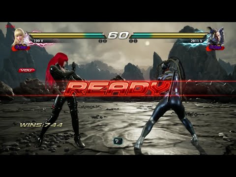 61 Lili Rochefort vs Master Raven - Tekken 7 ( Uchiha x24 ) Gameplay PC