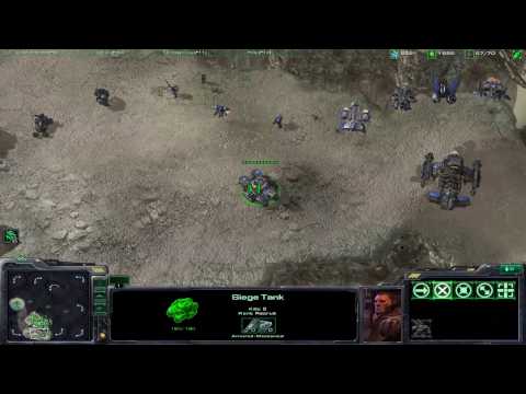 Starcraft 2 - All Siege Tank character dialogue | Rooster Teeth