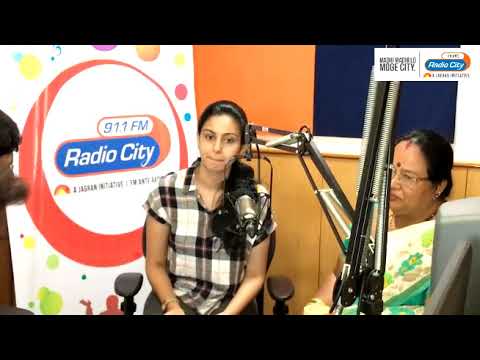 Wow! Watch out! Actress Abhinaya cute way of saying Radio City Endorse 