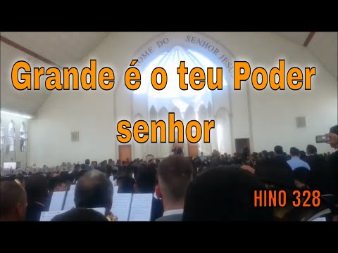 Ensaio Bonfim cabreúva Hino 328 Grande é o teu Poder senhor .