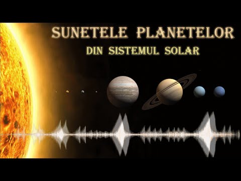 Sunetele planetelor din Sistemul Solar