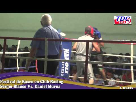 Festival de Boxeo en Club Racing Sergio Blanco Vs. Daniel Murua