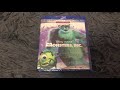 Monsters Inc Blu Ray Unboxing