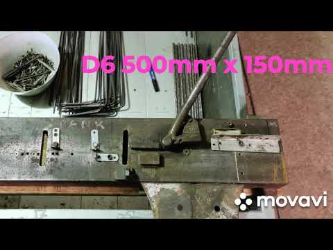 Homemade strong wire bender.Armatūros lankstymas/darau pats.