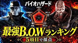 【バイオハザード】最強のB.O.Wは誰だ？生物兵器ランキングTOP10