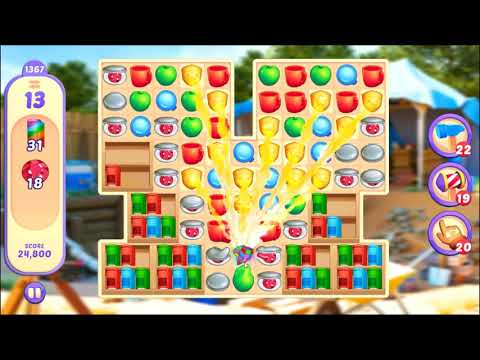 Small Town Murders Level 1367 - NO BOOSTERS + FULL STORY 🚨🕵️☕ | SKILLGAMING ✔️