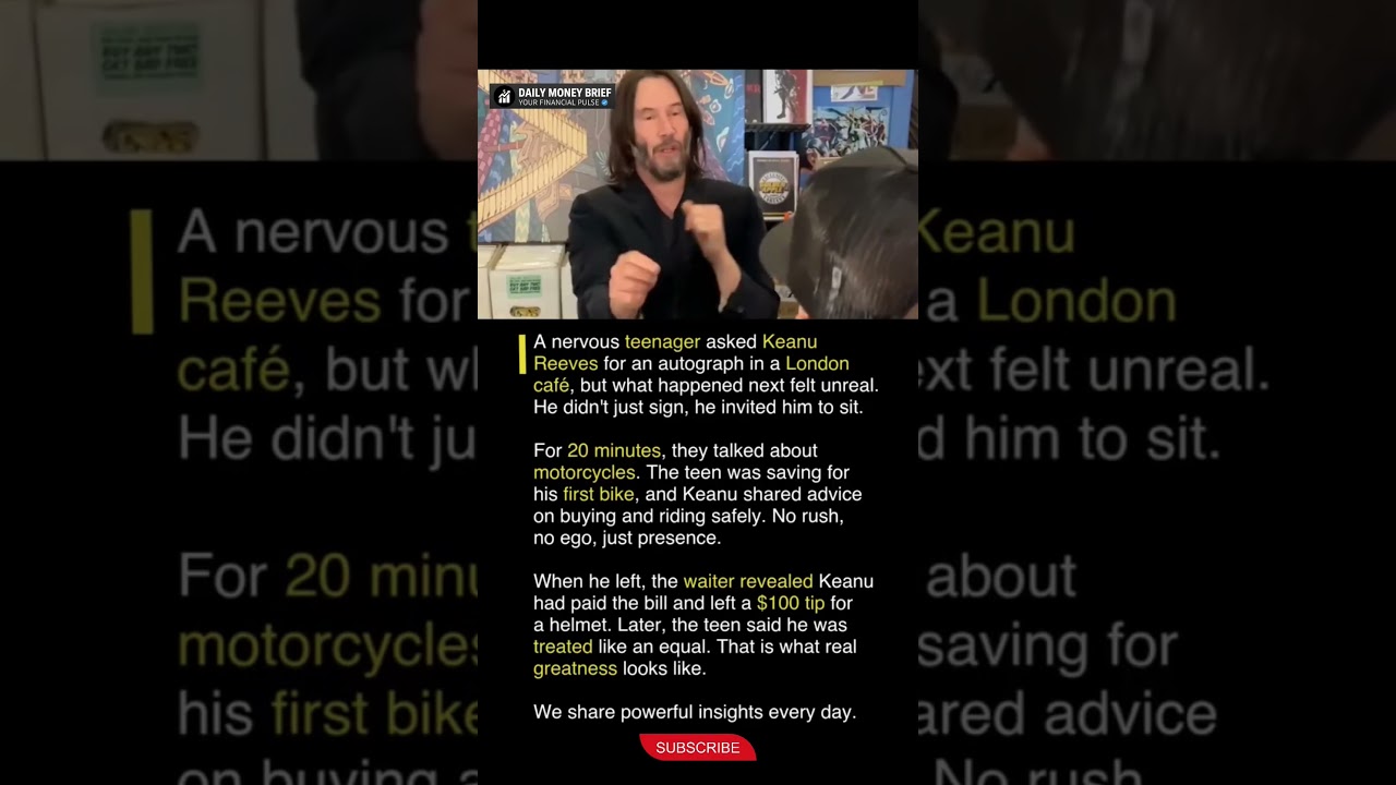 Keanu Reeves Being The Nicest Guy in Hollywood 🥺