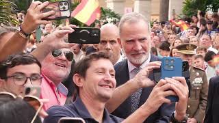 Sus Majestades los Reyes visitan el Ayuntamiento de Ceuta