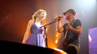 Taylor Swift &amp; Kenny Chesney Singing Big Star