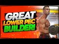 Great Lower Pec Builder!