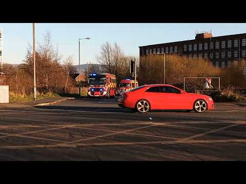 *TANNOY* Ashton's TRU (Technical Response Unit) turnout- Greater Manchester Fire and Rescue Service