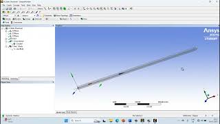 Cantilever Beam subject to UDL and point load using ANSYS Workbench