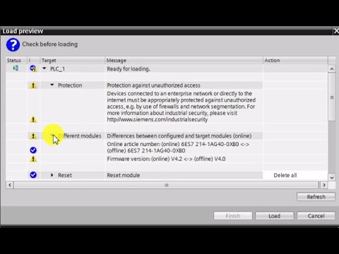 TIA PORTAL ISSUE. Firmware version offline! . SOLVED