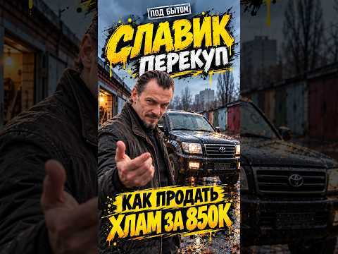 Через 45 минут новый хозяин всё поймёт. Славик-перекуп.