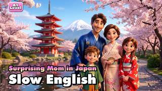 Surprising Mom in Japan | Slow English Listening for Beginners (A1 Level) MQDEFAULT Thumbnail
