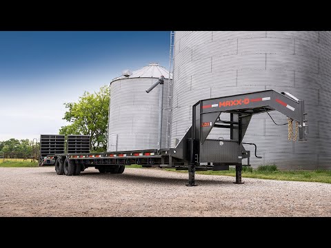 2023 MAXX-D Trailers 25' x 102" Low Pro Tandem Dual Flatbed LDX in Acampo, California - Video 1