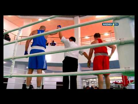 The national boxing team of Kazakhstan is training on the base of AIBA academy of boxing