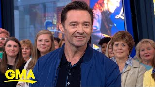 Download lagu Hugh Jackman on new animated comedy 'Missing Link' l GMA mp3