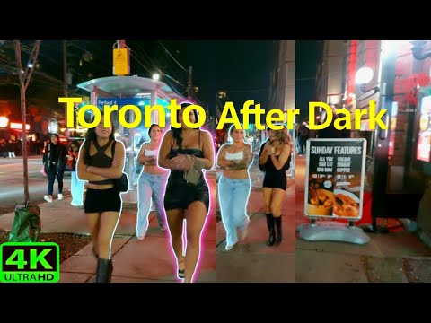【4K】Friday Night in Toronto! 🌃 Downtown Walk to King Street West Nightlife (Nov 2025)