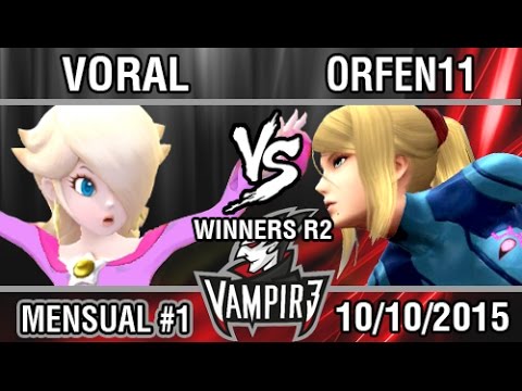 [Vampir3 Mensual #1] Voral (Estela) vs Orfen11 (Zero Suit Samus) SSB4 Winners R2