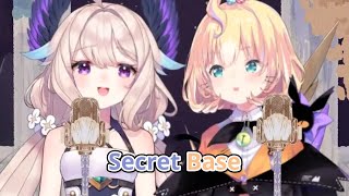 Secret Base - Machida Norihiko/ Enna-Millie Karaoke/ [Enna Alouette , Millie Parfait | NIJISANJI EN]
