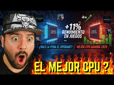 El AMD Ryzen 7 9850X3D llegará el 29 de enero por 499 dólares (unos 600 euros)