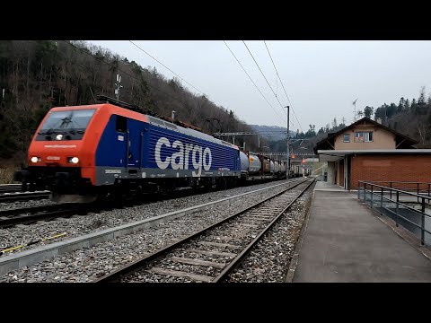 Trainspotter Effingen Güterzüge 16 3 2022