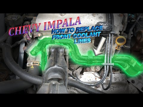 DETAILED How To Replace HVAC Heater Hose Assembly Front Coolant Lines 2009 Chevy Impala LTZ 3.9L V6