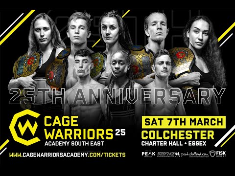 Cage Warriors Academy South East #CWSE25 - Event Recap