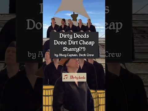 ⛵️ Dirty Deeds “Shanty” #acdc #dirtydeedsdonedirtcheap #seashanty