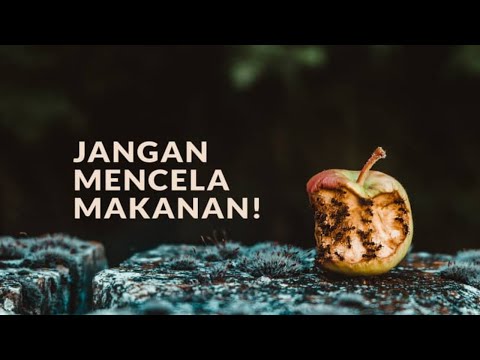 ETIKA MAKAN: LARANGAN MENCELA MAKANAN