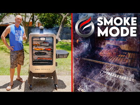 Pit Boss ELITE Vertical Smoker TIPS and Tricks in SMOKE Mode