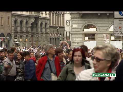 2017-04-15 FIRENZE - INGENTI MISURE DI SICUREZZA PER LE FESTE PASQUALI