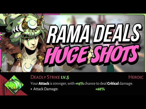 BIG SHOTS ON RAMA?! This Bow Build DECIMATES 15 Heat | Hades