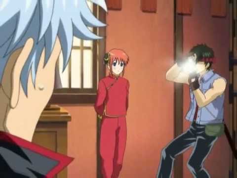 [Gintama] Hijikata takes pictures of Kagura