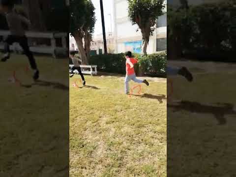 Amiel playing in School (DXB)