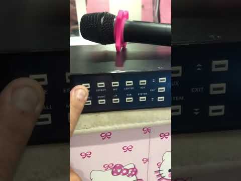 Chỉnh tay vang số - Lưu chương trình vang số ALTO AK600