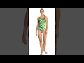 Speedo Turnz Women's Palm Play One Back One Piece Swimsuit | SwimOutlet.com