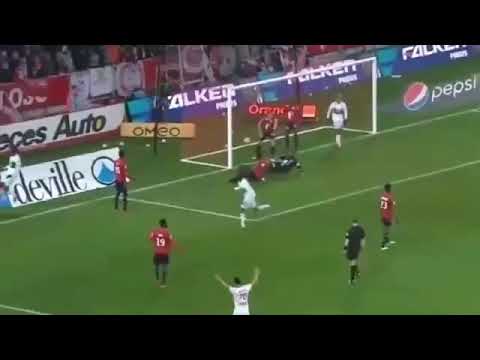 Lille 0 - 2 Lyon Traore Goal 44 min. 18.2.2018