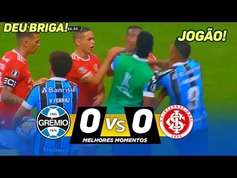 Grêmio 0 x 0 Internacional | 0 - 0 | Melhores Momentos | 12/03/2020 Libertadores 2020 | (COMPLETO)