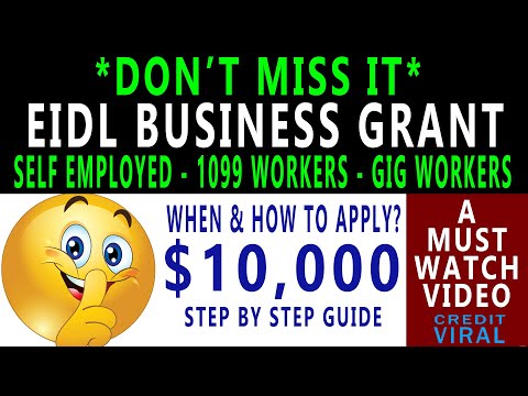 How To Apply For $10,000 EIDL Grant? | Small Business SBA EIDL Grant Program | Credit Viral