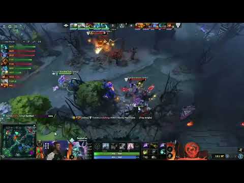 "he's cheating, I think" -Sing reacts to 33 not using Ulti bot & instead uses it to counter gank mid