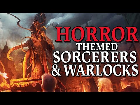 Horror Themed 5e Sorcerer & Warlock Subclasses | Grim Hollow | Dark Fantasy | TTRPG | DnD