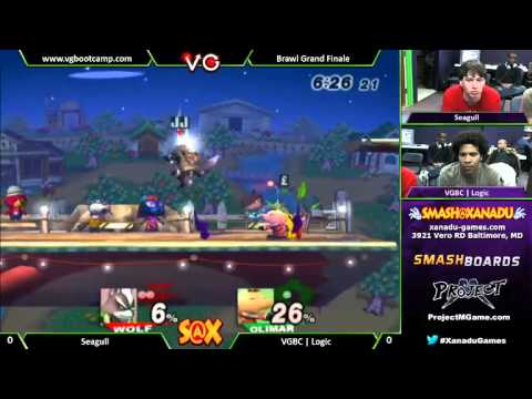 S@X Weekly - VGBC | Logic (Olimar) Vs. Seagull (Wolf) SSBB Grand Finals - Smash Bros. Brawl