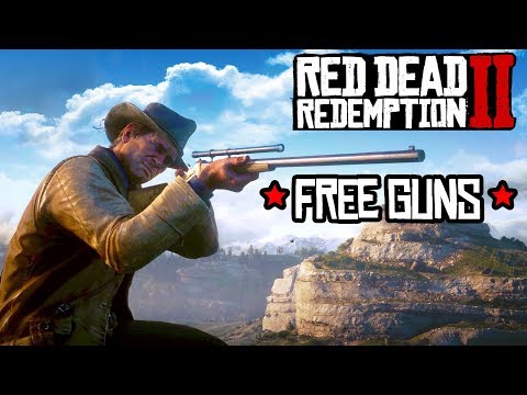 HOW TO GET FREE GUNS in Red Dead Redemption 2! RDR2 Gameplay