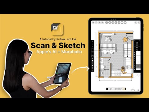 My Real Project Design Process Using Apple’s AI + Morpholio Trace App on iPad | iPad for Architects